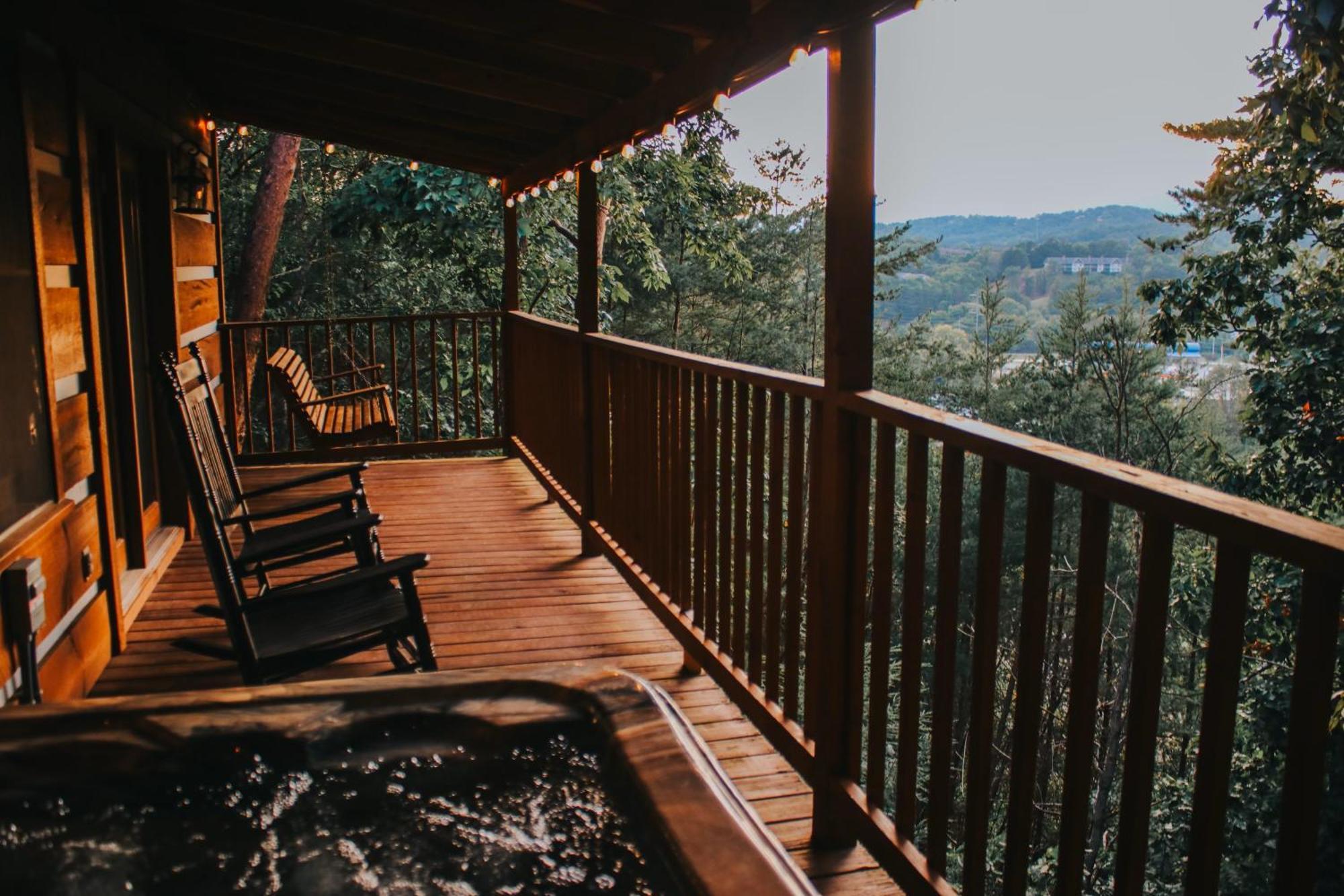 Bluff Mountain View Villa Pigeon Forge Kültér fotó