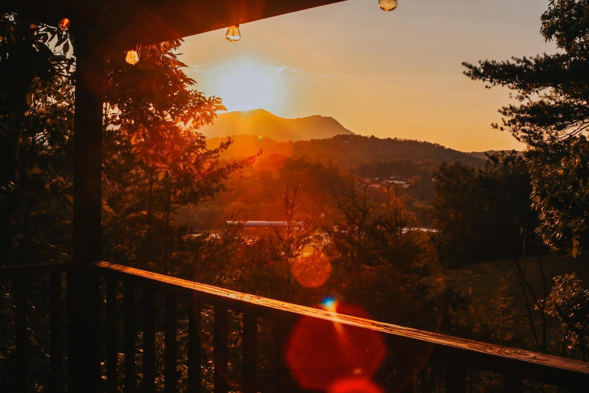 Bluff Mountain View Villa Pigeon Forge Kültér fotó